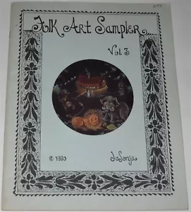 Folk Art Sampler Vol 3 Painting Book 1980 JoSonja Jansen - Picture 1 of 12