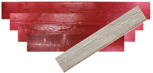 Estampilla de madera de concreto SM 5300. Tablero de madera de 11 - Imagen 1 de 23