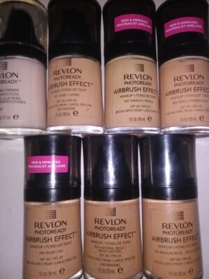 Revlon Photoready Airbrush Effect Makeup SPF20 Foundation Cover Up Variety Shade - Image 1 of 2