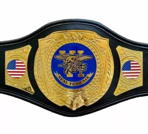 Robert O’Neill Signed Navy SEAL Team 6 Bin Laden Mini Championship Belt PSA🇺🇸 - Picture 1 of 5