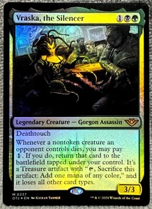 Vraska, the Silencer Foil 237 Outlaws of Thunder Junction Magic The Gathering - Picture 1 of 2