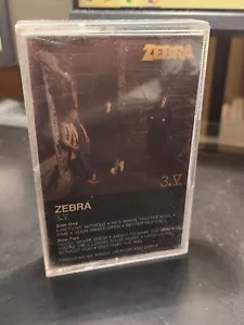 Zebra 3.V Cassette tape 1986 warner bros cass aor new orleans hard rock atlantic - Picture 1 of 4