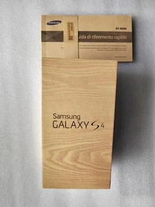 Scatola samsung galaxy s4 With Instructions Manual. - Zdjęcie 1 z 4