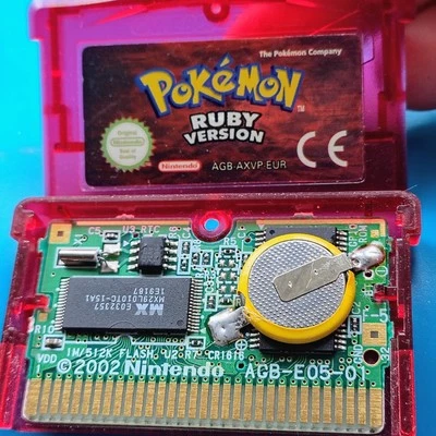 Genuine Pokémon: Ruby Version Nintendo Game Boy Advance PAL New🔋 And Cleaned - Image 1 of 4