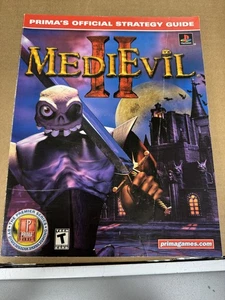 MediEvil II Official Prima Strategy Guide Near Mint - Picture 1 of 3