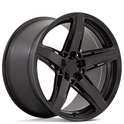 F20x9.5/R20x10.5" Staggered Niche Wheels M269 Teramo Matte Black Rims (S04) Foto 1 de 4