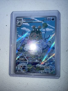 Garbodor 204/182  Illustration Rare Paradox Rift Full Art Holo Pokemon Card Nm - Picture 1 of 2