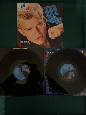Billy Idol Idol Songs Limited Edition Double Vinyl 1988 Original Issue Rare - Image 1 of 3
