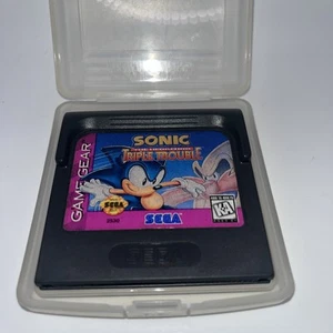 Sonic the Hedgehog: Triple Trouble (Sega Game Gear, 1994) - Cartuccia gioco - Foto 1 di 3