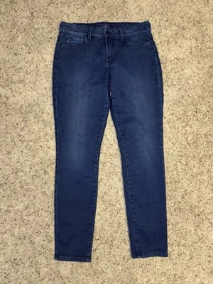 NYDJ Alina Legging Jeans Dark Wash Lift Tuck Sz 10 31x30 - Image 1 of 4