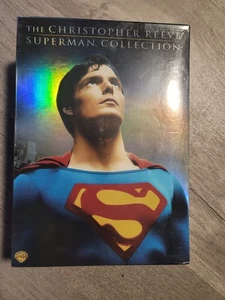 The Christopher Reeve Superman Collection (DVD, 2006, 7-Disc Set) SEALED NEW - Picture 1 of 4