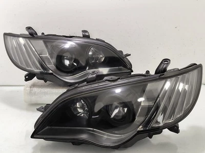 Subaru JDM Legacy liberty 2006-09 BL9 BP9 facelift HID BLACK lâmpada de farol BPE  - Imagem 1 de 4