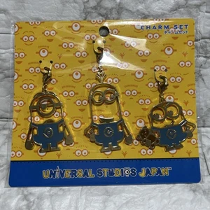 Universal Studios Japan Minion Charm Set 3 Pieces Used - Picture 1 of 1