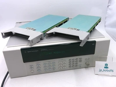 Interrupteur/unité de mesure multifonction Agilent 34980A LXI avec 34921A... - Photo 1/4