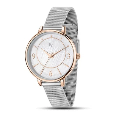 B&G Soleil – Orologio Donna Silver con Dettagli Rose Gold (R3853310501) - Immagine 1 di 4