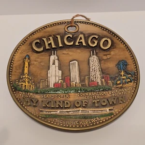 Chicago Illinois Landmarks TACO Souvenir Collector State Plate McCormic Place 3D - Picture 1 of 3