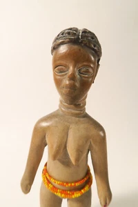 Alte Zwillingsfigur Ewe Venavi ET26 Old Ewe Twin Figure Jumeaux Afrozip - Picture 1 of 12