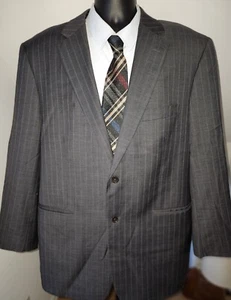 Mens Gianni Manzoni Lessona super 120's suit jacket size 46L - Picture 1 of 4