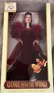 Barbie Scarlett O'Hara 75 aniversario etiqueta negra Lo que el viento se llevó - Imagen 1 de 10