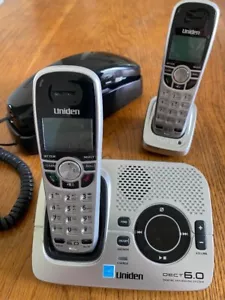 Uniden cordless phone and answering machine and Trimline phone plus all cables - Picture 1 of 1