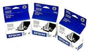 LOT OF 3 NEW EPSON T026 BLACK INK CARTRIDGES 820 / 925 - Bild 1 von 2