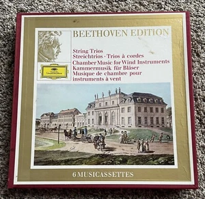 BEETHOVEN String Trios Chamber Orig 1970 Cassette Tapes (6); Deutsche Grammophon - Picture 1 of 6
