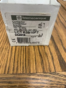 Telemecanique LC1K0910F7 "New" 3P 9A 480V 110/120V Coil 1 NO - Picture 1 of 5