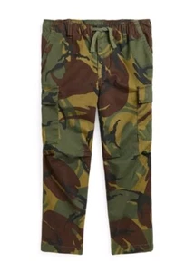 Big Boy's Polo Ralph Lauren Camouflage Camo Pony Cargo Pants Size 14 - Picture 1 of 4