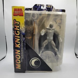 2006 Diamond Toys Marvel Select Moon Knight 7" Figure w/ Khonshu Statue NEW - Picture 1 of 3
