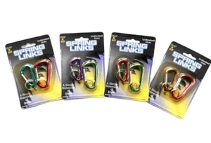 2 Clips in a Pack - with Spring Action Key and Metal Link- Snap and Go! - Picture 1 of 3