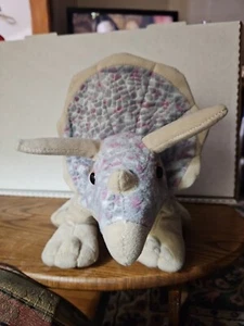 Wild Republic Triceratops 13" Plush Stuffed Toy MultiColor - Picture 1 of 8