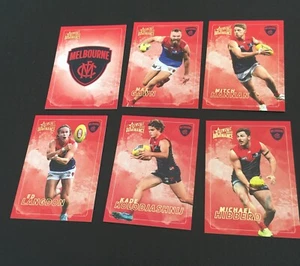 Tarjetas coleccionables Dominance Melbourne X12 2020 de la AFL Select - Imagen 1 de 4