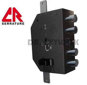 SERRATURA DI SICUREZZA AD APPLICARE PER PORTE IN LEGNO A CILINDRO EUROPEO CR - Imagen 1 de 8