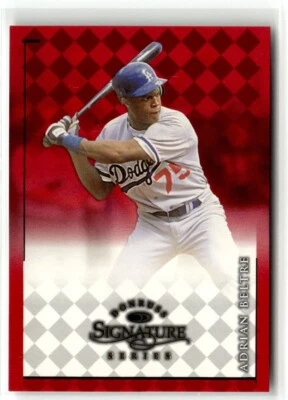 Donruss Signature Series 1998 Adrian Beltré Salón de la fama Dodgers sin firmar I4E Foto 1 de 2
