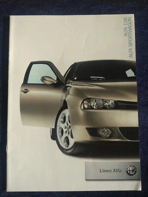 ALFA ROMEO 156 Sportwagon Prospekt 9.2004 Foto 1 de 4