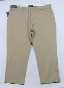 Polo Ralph Lauren Preston Pant Tissue Chino Tan Khaki Big Tall 50/30 NWT - Picture 1 of 5