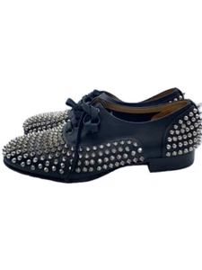 Christian Louboutin Gr. 39,5 Damen Leder Flats in Schwarz - Bild 1 von 4