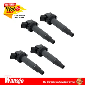 Set of 4 Ignition Coil UF333 For Camry Lexus Scion Rav4 Highlander TC 2.4L - Picture 1 of 11