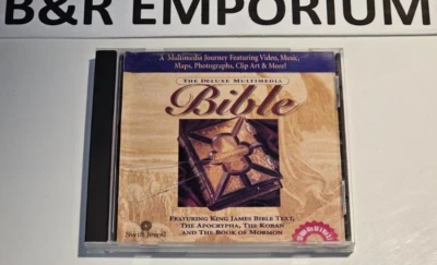 The Deluxe Multimedia Bible - (1997 Cosmi Corporation/Swift Jewel) - Used CD-ROM - Image 1 of 3
