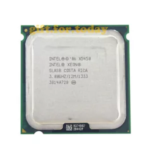 Intel Xeon X5450 X5460 X5470 Quad-Core LGA 775/Socket T CPU Processor - Imagen 1 de 11