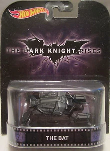"Vehículo The Bat ""The Dark Knight Rises"" Hot Wheels 2015 serie retro 1/64 troquelado... - Imagen 1 de 1