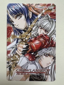 Growlanser Generations Limited Japanese Phone Card PS2 Growlanser II ATLUS 2001 - Picture 1 of 4