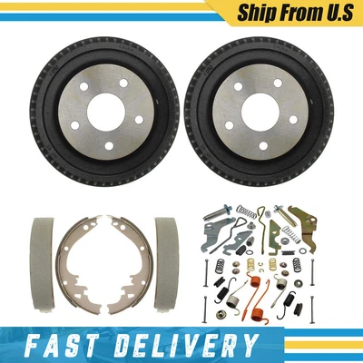 Kit de resorte zapatas de freno de tambores traseros para Dodge Ram 1500 1994 1995 1996 1997 - 1999 Foto 1 de 4