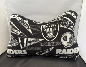 Las Vegas Raiders NFL Team Logo Travel Soft Fleece Nackenkissen - Bild 1 von 11