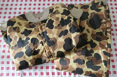 Columbia Duck Camouflage Insulated Hunting Jacket/Pants Set Made In USA XXL 2XL  - Image 1 of 4