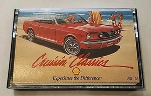Shell Oil Gas Promo Cassette Vintage Crusin Classics Red MUSTANG Cover - Picture 1 of 3