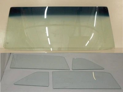 Ford Fairlane Torino 1968 convertible cristal parabrisas puerta cuarto juego transparente Foto 1 de 3