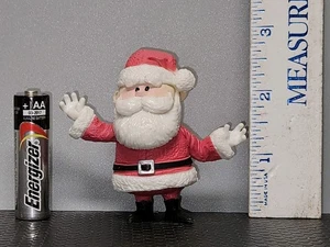 Rudolph The Red Nose Reindeer Misfit Toys 2.5" Tall SANTA CLAUS Figure PMI 2000  - Picture 1 of 11
