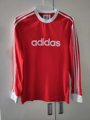 Adidas Originals FC Bayern München Retro 70s Trikot Neu Gr. M Langarm  - Bild 1 von 4