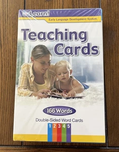 Your Baby Can Learn Teaching Cards 166 Words Early Language System **Sealed** - Picture 1 of 3